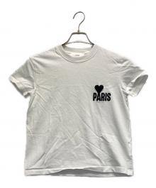 AMI PARIS（アミ パリス）の古着「Tシャツ」｜ホワイト