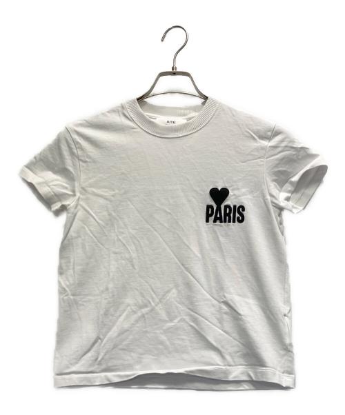AMI PARIS（アミ パリス）AMI PARIS (アミ パリス) Tシャツ ホワイト サイズ:XXSの古着・服飾アイテム