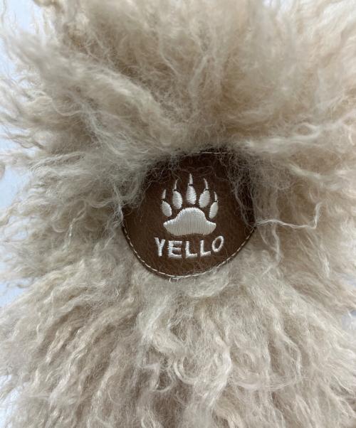 YELLO（イエロ）YELLO (イエロ) フェイクファーブーツ ベージュ サイズ:Mの古着・服飾アイテム