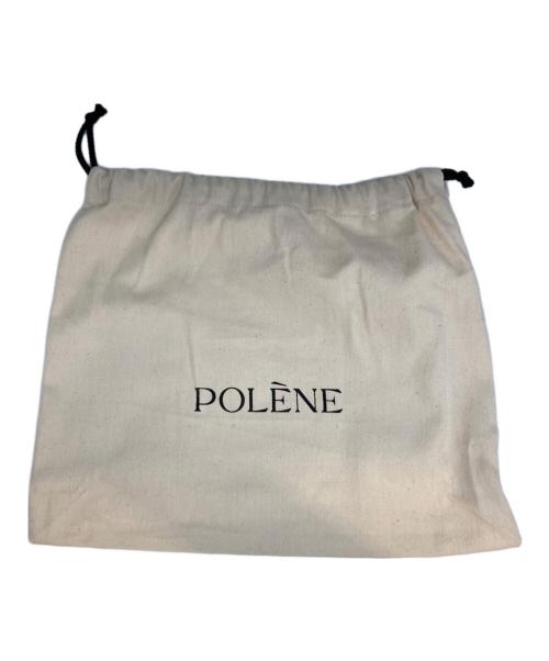 POLENE（ポレーヌ）POLENE (ポレーヌ) ショルダーバッグ ナチュラル×ブラウンの古着・服飾アイテム