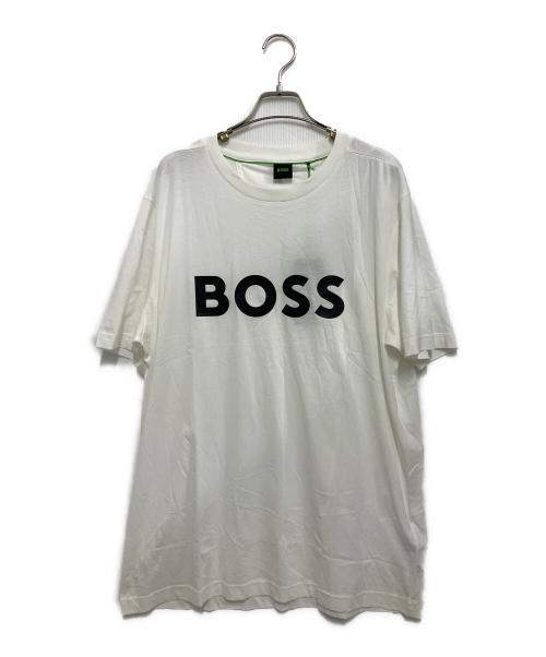 BOSS（ボス）BOSS (ボス) ロゴTシャツ ホワイト サイズ:XL 未使用品の古着・服飾アイテム