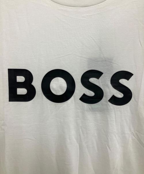 BOSS（ボス）BOSS (ボス) ロゴTシャツ ホワイト サイズ:XL 未使用品の古着・服飾アイテム