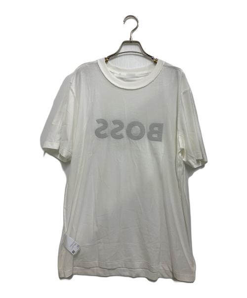 BOSS（ボス）BOSS (ボス) ロゴTシャツ ホワイト サイズ:XL 未使用品の古着・服飾アイテム