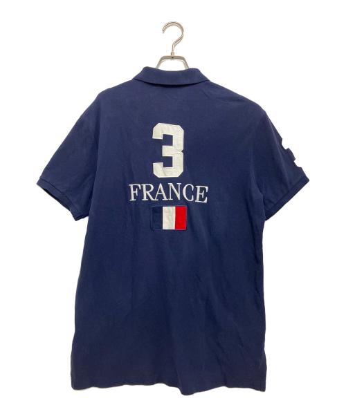 POLO RALPH LAUREN（ポロ・ラルフローレン）POLO RALPH LAUREN (ポロ・ラルフローレン) ビッグポニーポロシャツ ネイビー サイズ:LLの古着・服飾アイテム