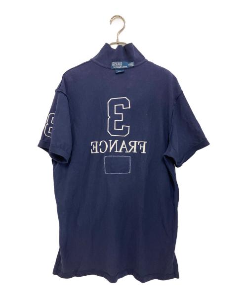 POLO RALPH LAUREN（ポロ・ラルフローレン）POLO RALPH LAUREN (ポロ・ラルフローレン) ビッグポニーポロシャツ ネイビー サイズ:LLの古着・服飾アイテム