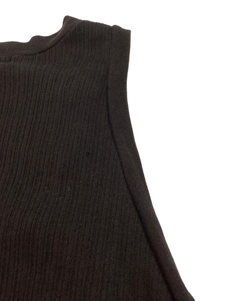 JULIUS（ユリウス）JULIUS (ユリウス) 変形ドレープカットソー ブラック サイズ:2の古着・服飾アイテム