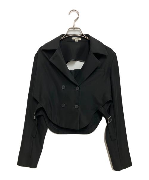 Ameri（アメリ）Ameri (アメリ) ROUND HEM JACKET ブラック サイズ:Sの古着・服飾アイテム
