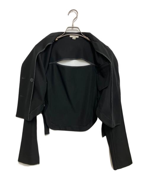 Ameri（アメリ）Ameri (アメリ) ROUND HEM JACKET ブラック サイズ:Sの古着・服飾アイテム