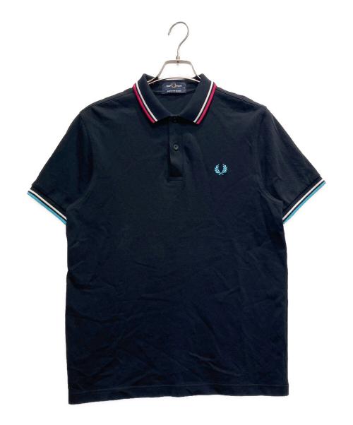 FRED PERRY（フレッドペリー）FRED PERRY (フレッドペリー) BEAMS (ビームス) ポロシャツ ブラック サイズ:Mの古着・服飾アイテム