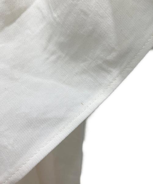 Noble（ノーブル）Noble (ノーブル) ウォーターエッジフリルブラウス ホワイト サイズ:FREEの古着・服飾アイテム