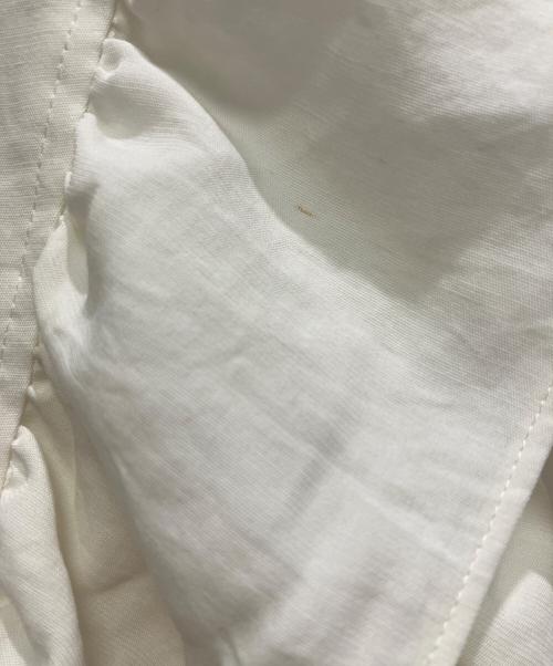 Noble（ノーブル）Noble (ノーブル) ウォーターエッジフリルブラウス ホワイト サイズ:FREEの古着・服飾アイテム