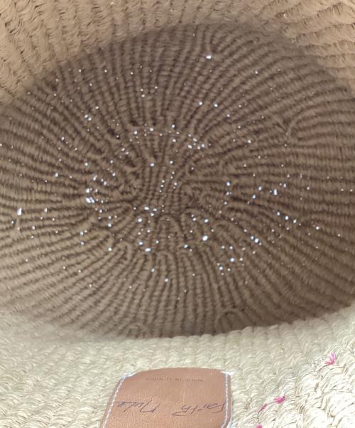 Chloe mifuko（クロエ・ミフコ）Chloe mifuko (クロエ・ミフコ) カゴバッグ ピンクの古着・服飾アイテム
