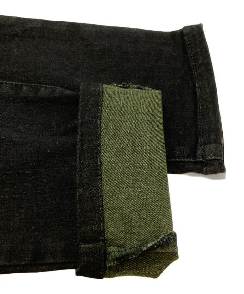 TORNADO MART（トルネードマート）TORNADO MART (トルネードマート) カラーリアクションスキニーデニム/Colored Skinny Denim ブラック サイズ:Mの古着・服飾アイテム