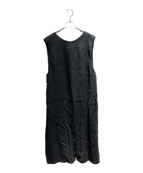 KAGURE（カグレ）KAGURE (カグレ) リネンボックスワンピース ブラック サイズ:Freeの古着・服飾アイテム