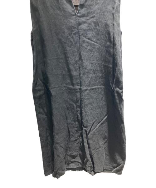 KAGURE（カグレ）KAGURE (カグレ) リネンボックスワンピース ブラック サイズ:Freeの古着・服飾アイテム