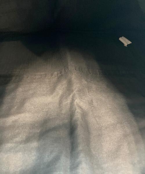 MM6 Maison Margiela（エムエムシックスメゾンマルジェラ）MM6 Maison Margiela (エムエムシックスメゾンマルジェラ) レザーショッピングトートバッグ ブラックの古着・服飾アイテム