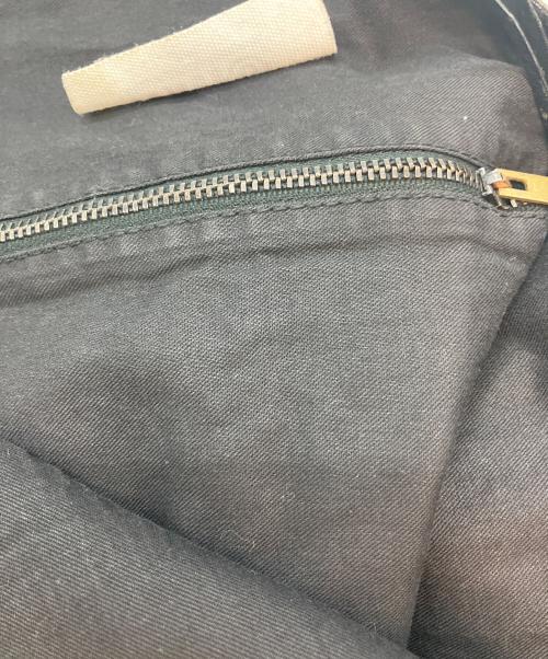 MM6 Maison Margiela（エムエムシックスメゾンマルジェラ）MM6 Maison Margiela (エムエムシックスメゾンマルジェラ) レザーショッピングトートバッグ ブラックの古着・服飾アイテム