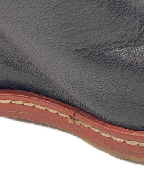 MM6 Maison Margiela（エムエムシックスメゾンマルジェラ）MM6 Maison Margiela (エムエムシックスメゾンマルジェラ) ウェッジソールブーツ ブラック サイズ:36の古着・服飾アイテム