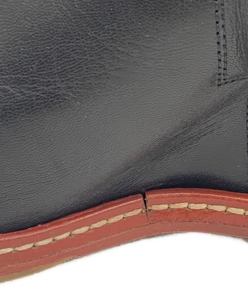 MM6 Maison Margiela（エムエムシックスメゾンマルジェラ）MM6 Maison Margiela (エムエムシックスメゾンマルジェラ) ウェッジソールブーツ ブラック サイズ:36の古着・服飾アイテム