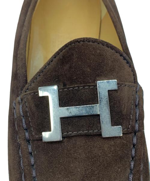 HERMES（エルメス）HERMES (エルメス) コンスタンスローファー ブラウン サイズ:34 1/2の古着・服飾アイテム