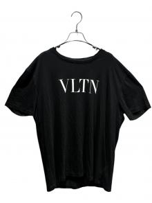 VALENTINO（ヴァレンティノ）の古着「ロゴTシャツ」｜ブラック