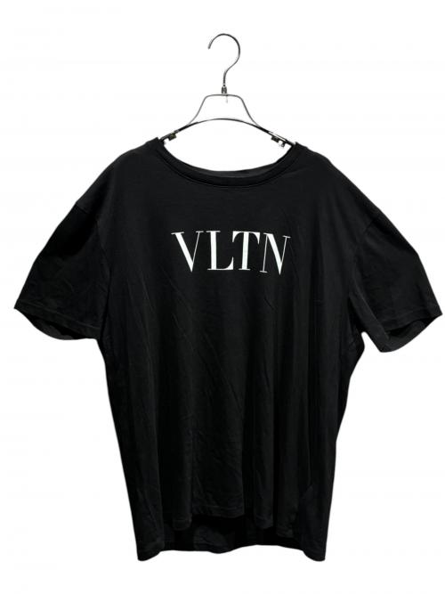 VALENTINO（ヴァレンティノ）VALENTINO (ヴァレンティノ) ロゴTシャツ ブラック サイズ:XXLの古着・服飾アイテム
