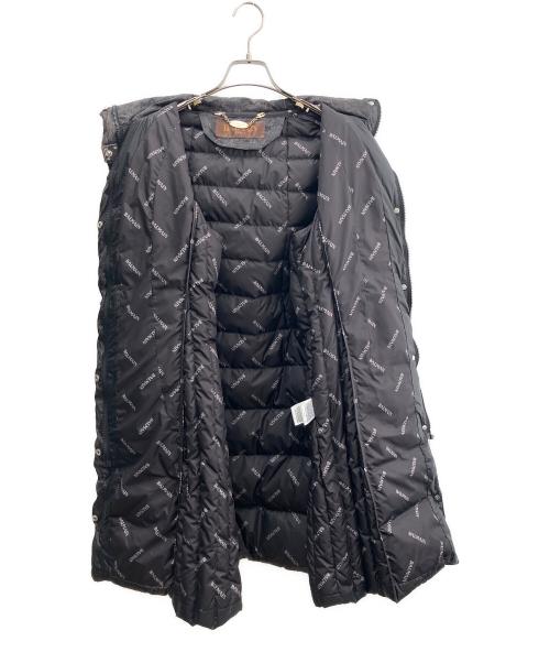 BALMAIN（バルマン）BALMAIN (バルマン) フォックスファー付ダウンコート ブラック サイズ:Ｍの古着・服飾アイテム