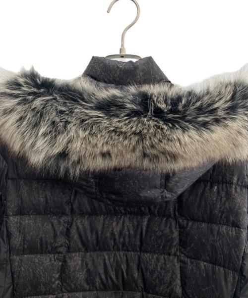 BALMAIN（バルマン）BALMAIN (バルマン) フォックスファー付ダウンコート ブラック サイズ:Ｍの古着・服飾アイテム