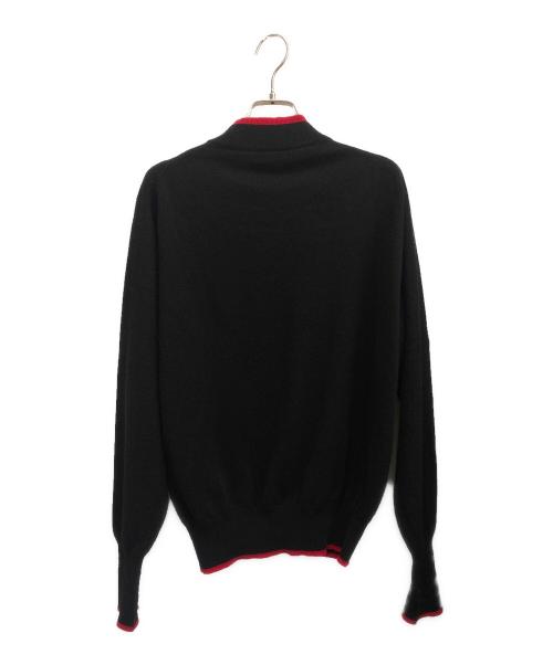 Christian Dior Sports（クリスチャン ディオールスポーツ）Christian Dior Sports (クリスチャン ディオールスポーツ) CDロゴハイネックカシミヤニット ブラック サイズ:Lの古着・服飾アイテム
