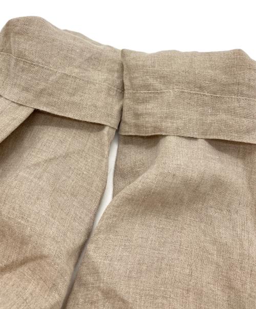 journal standard luxe（ジャーナルスタンダード ラックス）journal standard luxe (ジャーナルスタンダード ラックス) エアリネンボートネックブラウス ベージュ サイズ:SIZE Freeの古着・服飾アイテム