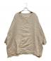 journal standard luxe（ジャーナルスタンダード ラックス）の古着「エアリネンボートネックブラウス」｜ベージュ
