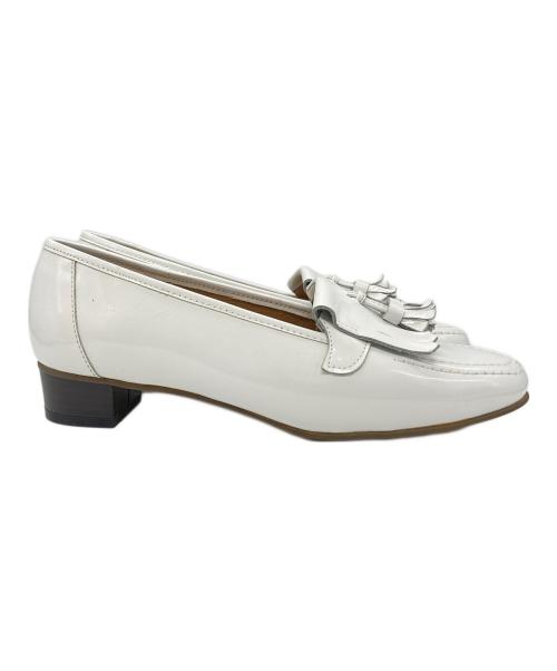 NAGATA SHOES（ナガタ シューズ）NAGATA SHOES (ナガタ シューズ) タッセルローファー ホワイト サイズ:SIZE 23.5cmの古着・服飾アイテム