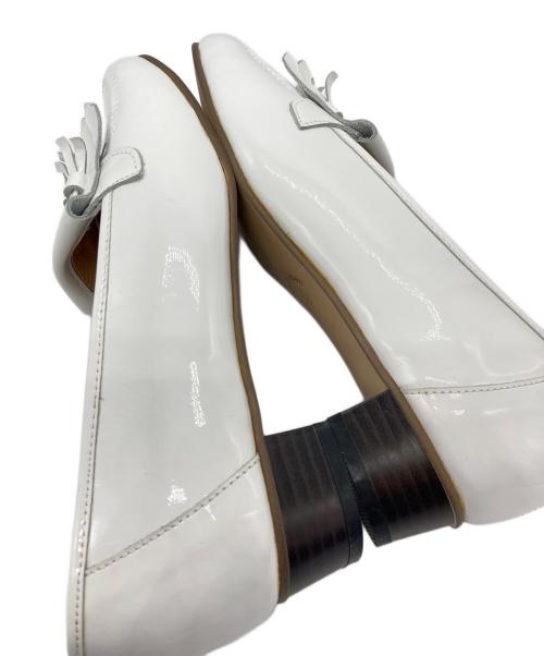 NAGATA SHOES（ナガタ シューズ）NAGATA SHOES (ナガタ シューズ) タッセルローファー ホワイト サイズ:SIZE 23.5cmの古着・服飾アイテム