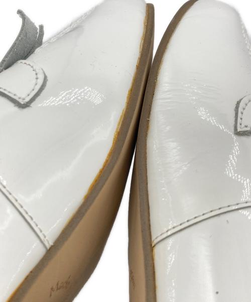 NAGATA SHOES（ナガタ シューズ）NAGATA SHOES (ナガタ シューズ) タッセルローファー ホワイト サイズ:SIZE 23.5cmの古着・服飾アイテム