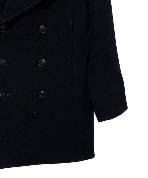 H BEAUTY&YOUTH（エイチ ビューティー&ユース）H BEAUTY&YOUTH (エイチ ビューティー&ユース) W/CASHMERE MLTN P-COAT ネイビー サイズ:Sの古着・服飾アイテム