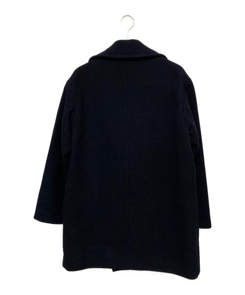 H BEAUTY&YOUTH（エイチ ビューティー&ユース）H BEAUTY&YOUTH (エイチ ビューティー&ユース) W/CASHMERE MLTN P-COAT ネイビー サイズ:Sの古着・服飾アイテム
