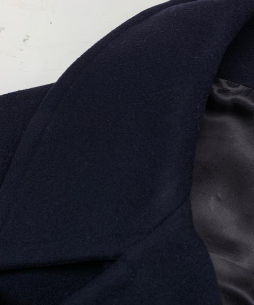 H BEAUTY&YOUTH（エイチ ビューティー&ユース）H BEAUTY&YOUTH (エイチ ビューティー&ユース) W/CASHMERE MLTN P-COAT ネイビー サイズ:Sの古着・服飾アイテム