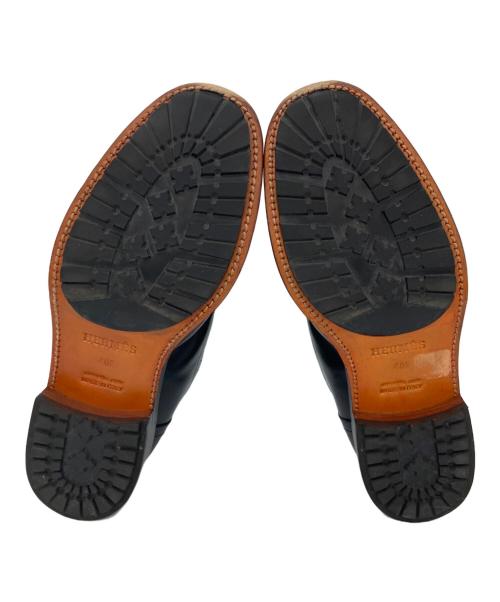 HERMES（エルメス）HERMES (エルメス) ボアサイドジップブーツ ブラック サイズ:40の古着・服飾アイテム