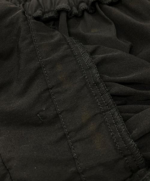 OMMO（オーエムエムオー）OMMO (オーエムエムオー) TUCK BARE ALL IN ONE/タック ベア オールインワン ブラック サイズ:36の古着・服飾アイテム