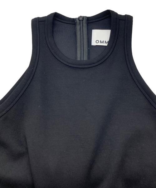 OMMO（オーエムエムオー）OMMO (オーエムエムオー) ARCH FLOW GATHER OP ブラック×カーキ サイズ:SIZE 36の古着・服飾アイテム