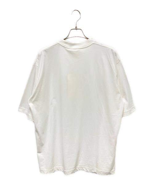 MARNI（マルニ）MARNI (マルニ) オーガニックコットンTEE ホワイト×レッド サイズ:50の古着・服飾アイテム