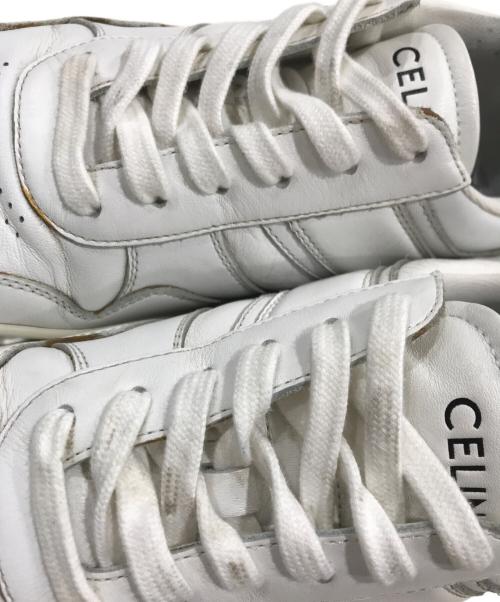 CELINE（セリーヌ）CELINE (セリーヌ) ローカットスニーカー ホワイト サイズ:36の古着・服飾アイテム