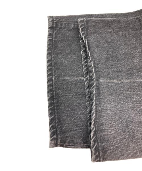 STUDIOUS（ステュディオス）STUDIOUS (ステュディオス) Semi Flare Dyed Jeans ブラック サイズ:2の古着・服飾アイテム