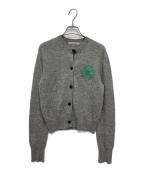 Mardi Mercrediマルディメクルディ）の古着「CASHMERE BLENDED CARDIGAN」｜グレー
