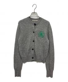 Mardi Mercredi（マルディメクルディ）の古着「CASHMERE BLENDED CARDIGAN」｜グレー