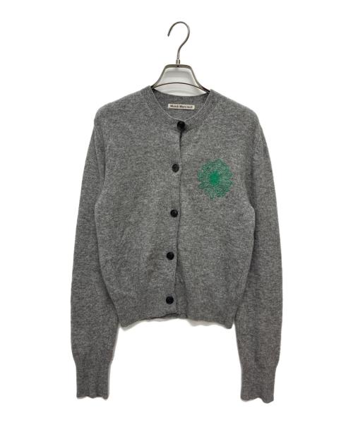 Mardi Mercredi（マルディメクルディ）MARDI MERCREDI (マルディメクルディ) CASHMERE BLENDED CARDIGAN グレー サイズ:ONEの古着・服飾アイテム