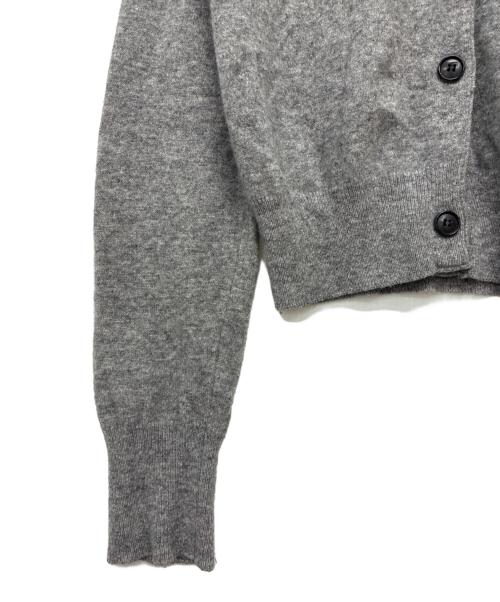 Mardi Mercredi（マルディメクルディ）MARDI MERCREDI (マルディメクルディ) CASHMERE BLENDED CARDIGAN グレー サイズ:ONEの古着・服飾アイテム