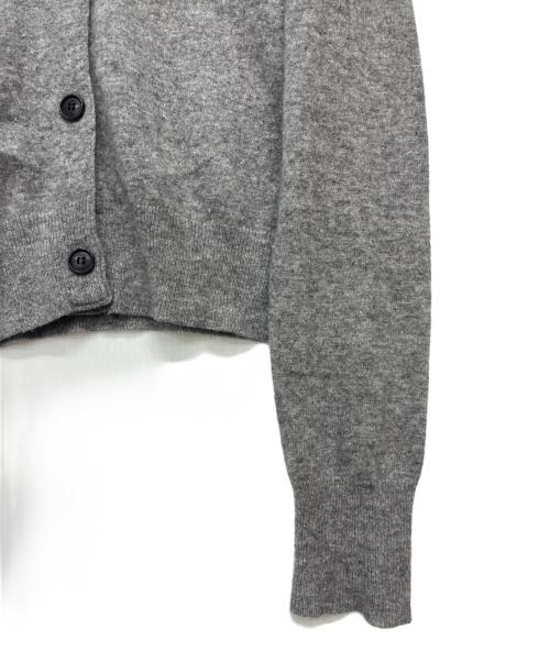 Mardi Mercredi（マルディメクルディ）MARDI MERCREDI (マルディメクルディ) CASHMERE BLENDED CARDIGAN グレー サイズ:ONEの古着・服飾アイテム