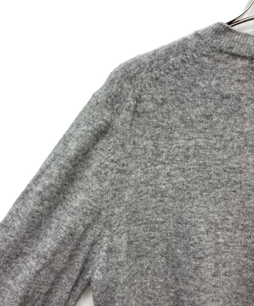 Mardi Mercredi（マルディメクルディ）MARDI MERCREDI (マルディメクルディ) CASHMERE BLENDED CARDIGAN グレー サイズ:ONEの古着・服飾アイテム