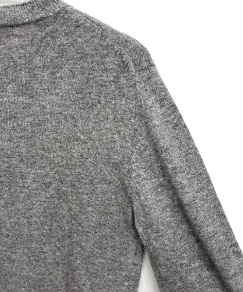 Mardi Mercredi（マルディメクルディ）MARDI MERCREDI (マルディメクルディ) CASHMERE BLENDED CARDIGAN グレー サイズ:ONEの古着・服飾アイテム